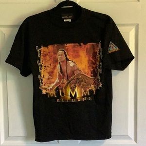 Vintage y2k Mummy Returns Scorpion King ‘The Rock’ T-Shirt Sz Small